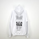 NISHIMOTO IS THE MOUTH METAL TOUR SWEAT HOODIE NIM-D13 WHITE