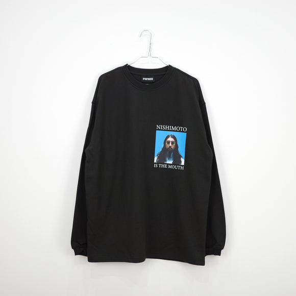 NISHIMOTO IS THE MOUTH ID L/S TEE NIM-D42 BLACK