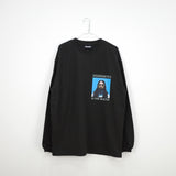 [Reserved product/Delivery in late August to early September] NISHIMOTO IS THE MOUTH ID L/S TEE NIM-D42 BLACK