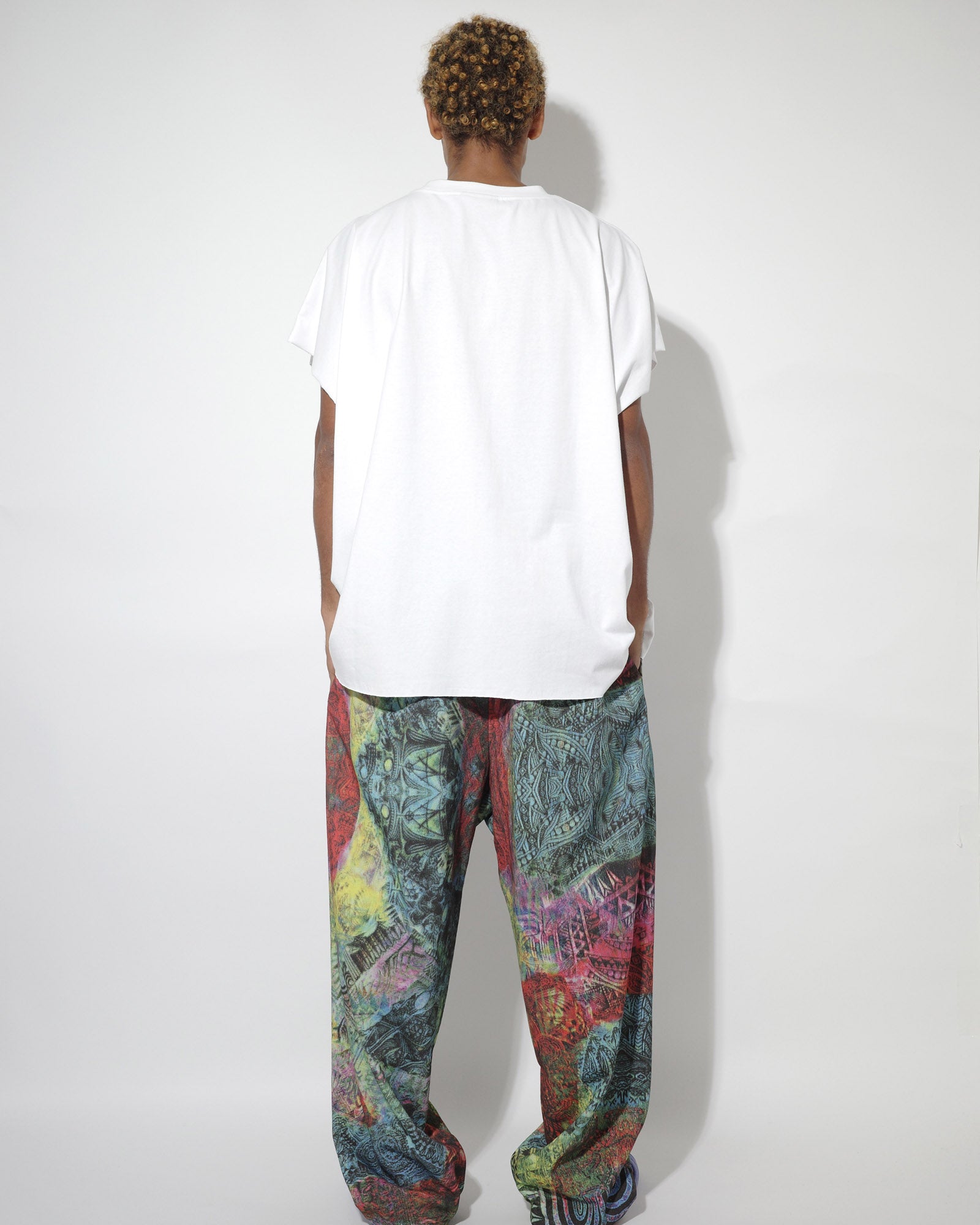 NISHIMOTO IS THE MOUTH WIDE N/S TEE NIM-EWD00 WHITE