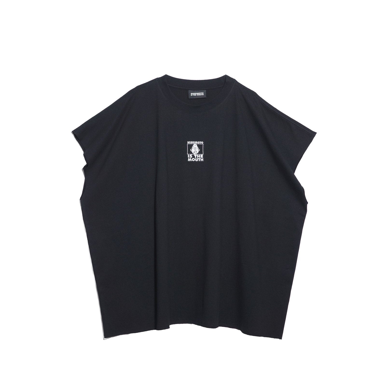 NISHIMOTO IS THE MOUTH WIDE N/S TEE NIM-EWD00 BLACK
