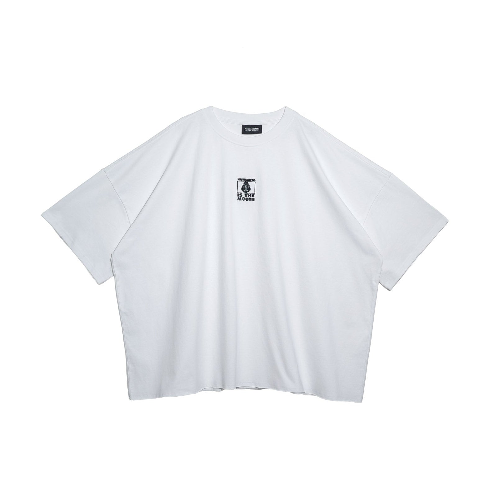 NISHIMOTO IS THE MOUTH WIDE S/S TEE NIM-EWD01 WHITE