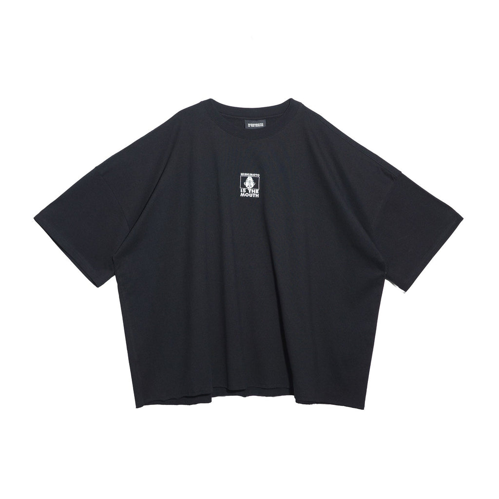 NISHIMOTO IS THE MOUTH WIDE S/S TEE NIM-EWD01 BLACK