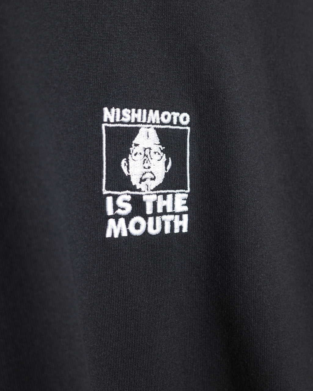 NISHIMOTO IS THE MOUTH WIDE S/S TEE NIM-EWD01 BLACK