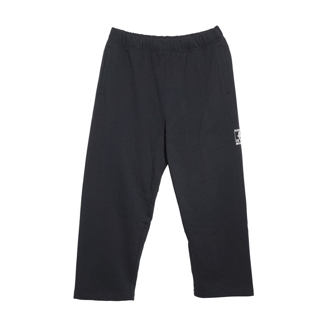 NISHIMOTO IS THE MOUTH  WIDE SWEAT PANTS NIM-EWD08 BLACK
