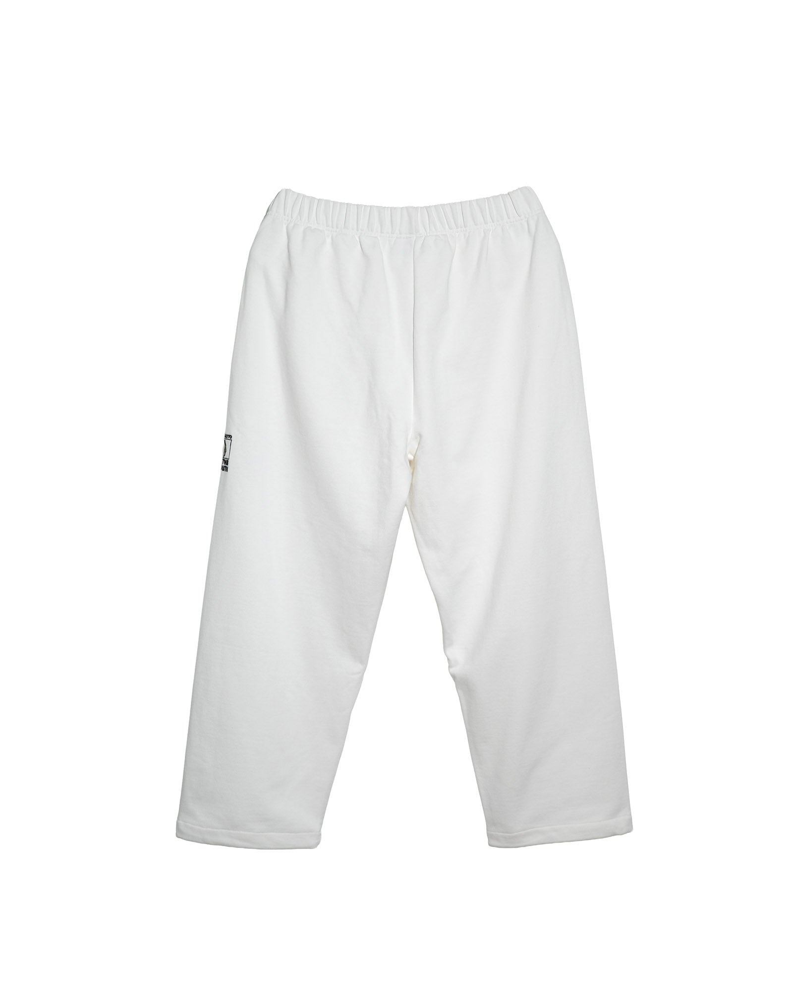 NISHIMOTO IS THE MOUTH  WIDE SWEAT PANTS NIM-EWD08 WHITE