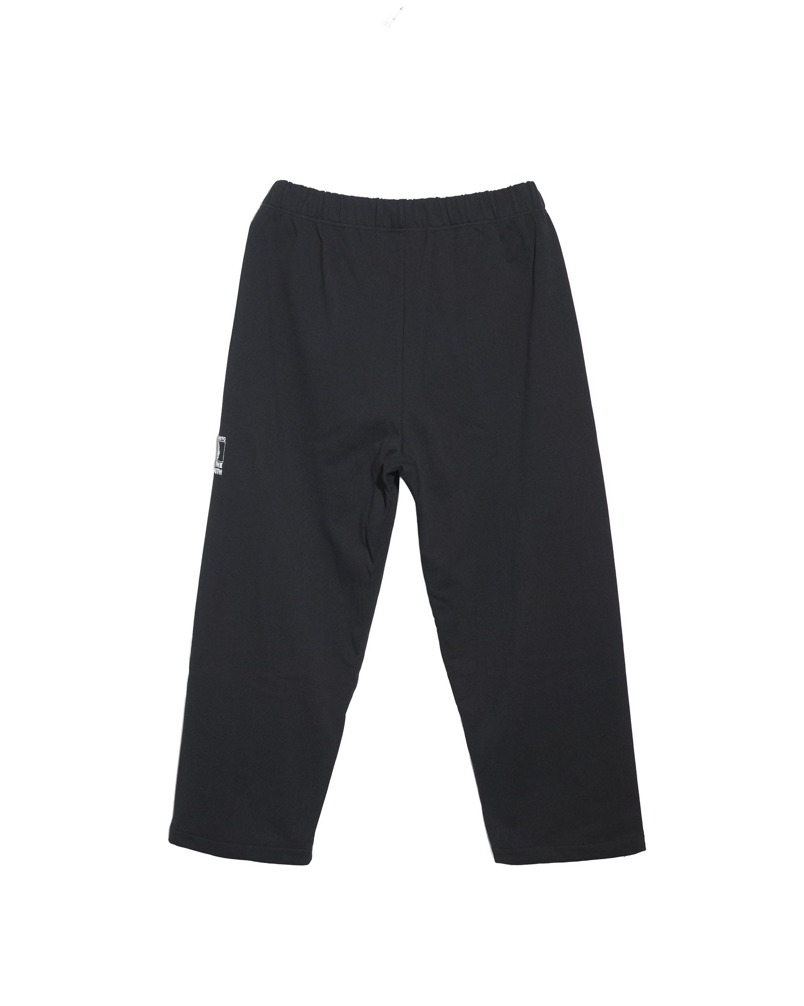 NISHIMOTO IS THE MOUTH  WIDE SWEAT PANTS NIM-EWD08 BLACK