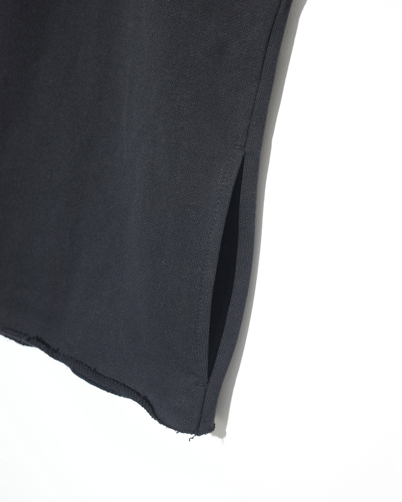 NISHIMOTO IS THE MOUTH WIDE ZIP N/S SWEAT HOODIE NIM-EWD10 BLACK