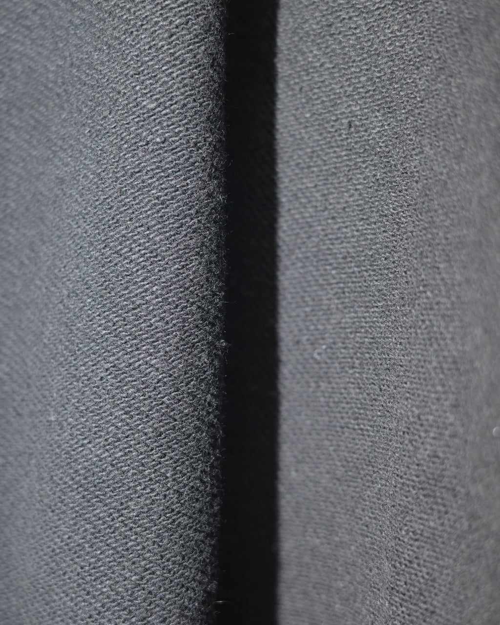 NISHIMOTO IS THE MOUTH WIDE ZIP N/S SWEAT HOODIE NIM-EWD10 BLACK