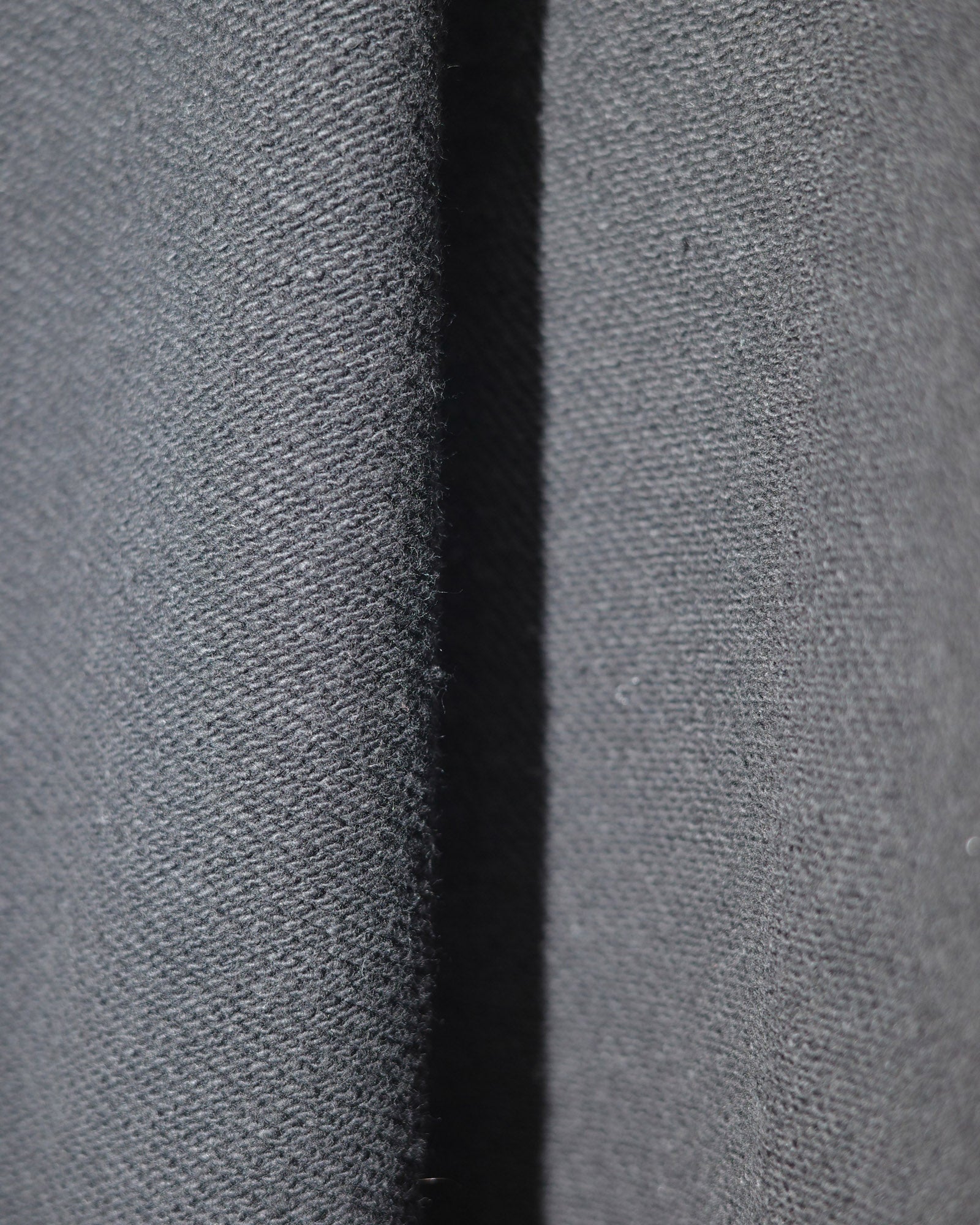 NISHIMOTO IS THE MOUTH WIDE ZIP N/S SWEAT HOODIE NIM-EWD10 BLACK