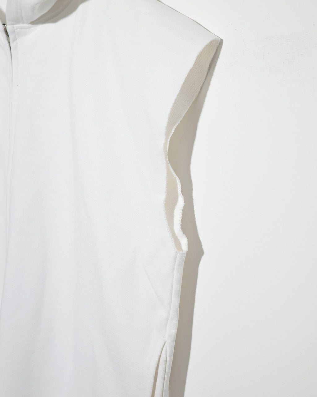 NISHIMOTO IS THE MOUTH WIDE ZIP N/S SWEAT HOODIE NIM-EWD10 WHITE