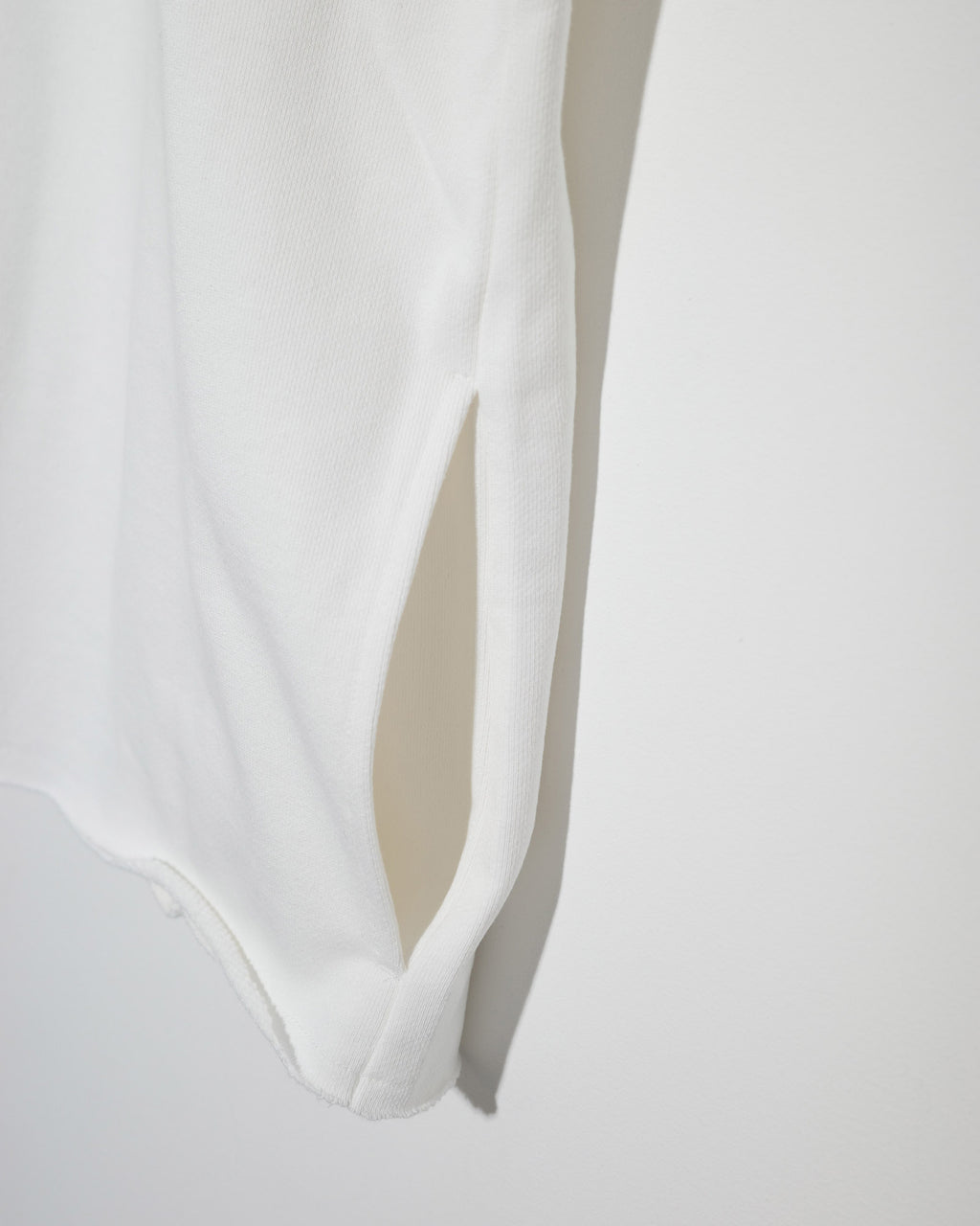 NISHIMOTO IS THE MOUTH WIDE ZIP N/S SWEAT HOODIE NIM-EWD10 WHITE