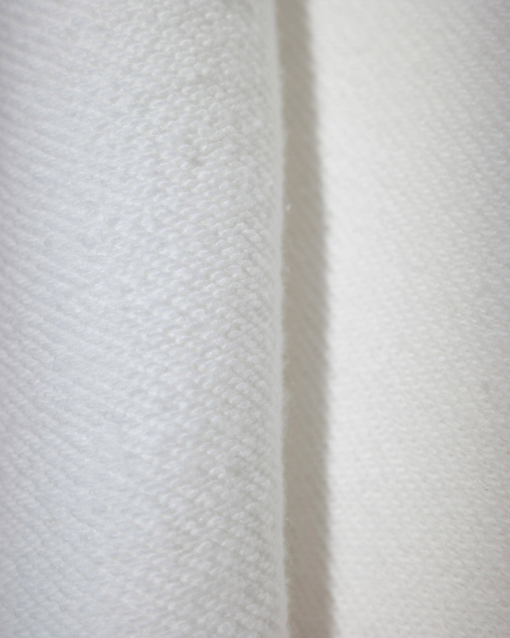 NISHIMOTO IS THE MOUTH WIDE ZIP N/S SWEAT HOODIE NIM-EWD10 WHITE