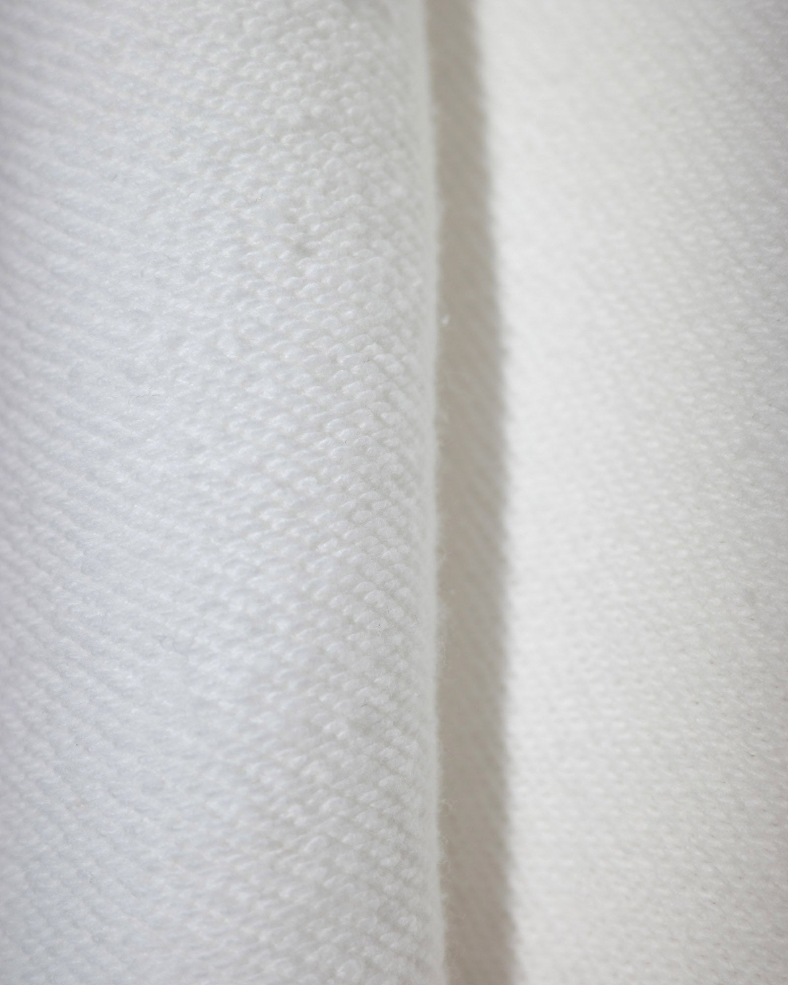 NISHIMOTO IS THE MOUTH WIDE ZIP N/S SWEAT HOODIE NIM-EWD10 WHITE