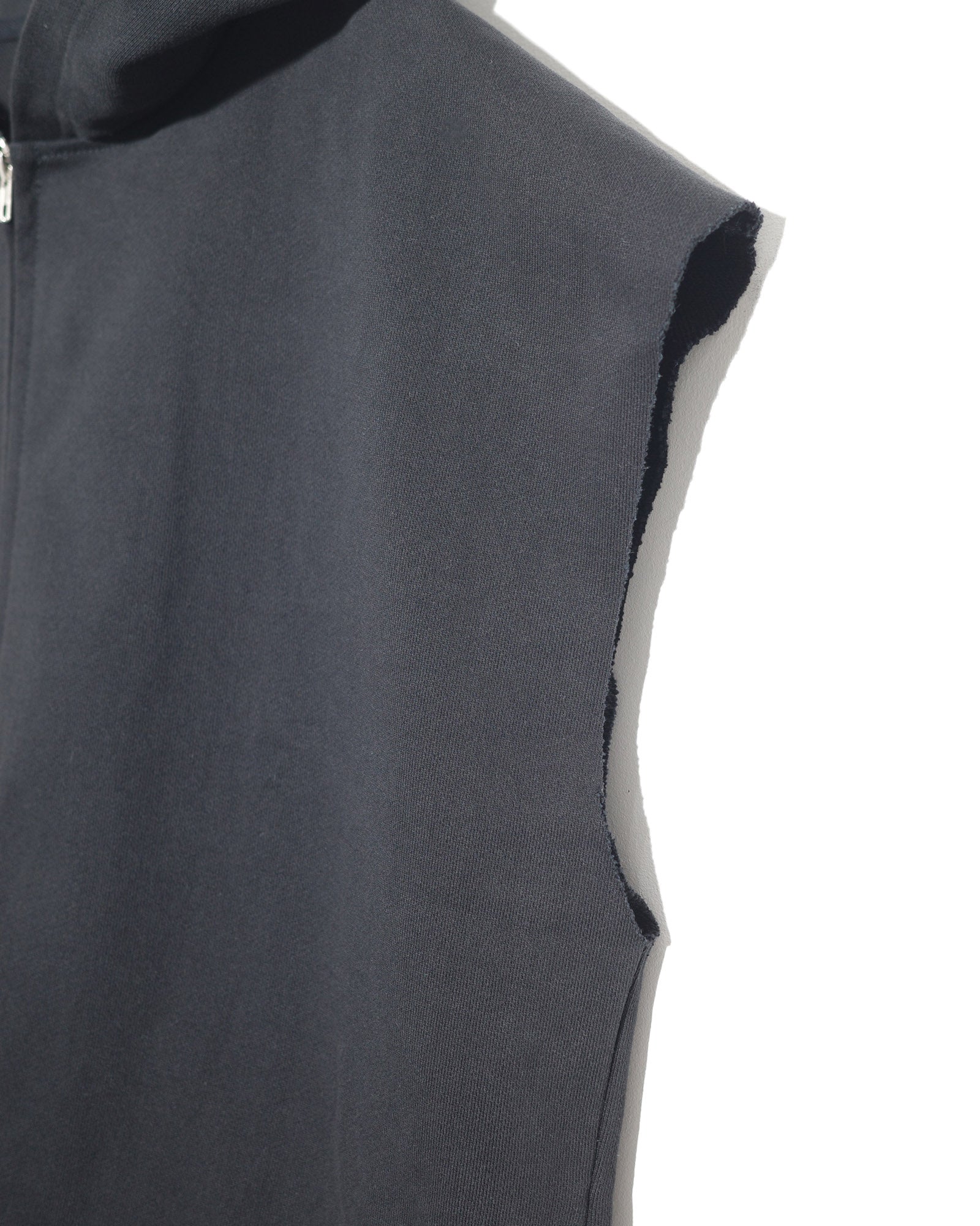 NISHIMOTO IS THE MOUTH WIDE ZIP N/S SWEAT HOODIE NIM-EWD10 BLACK