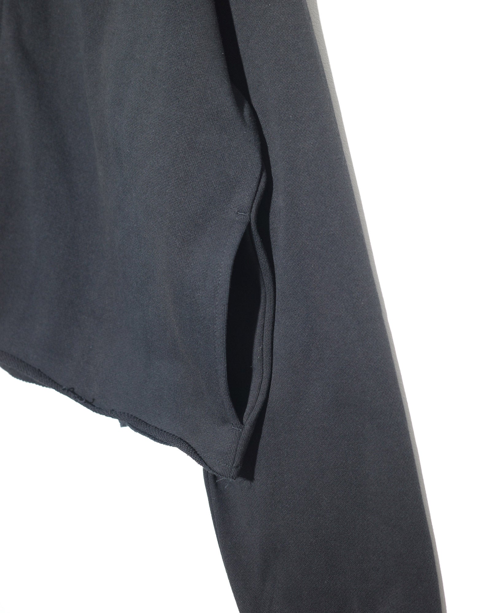 NISHIMOTO IS THE MOUTH WIDE ZIP SWEAT HOODIE NIM-EWD11 BLACK