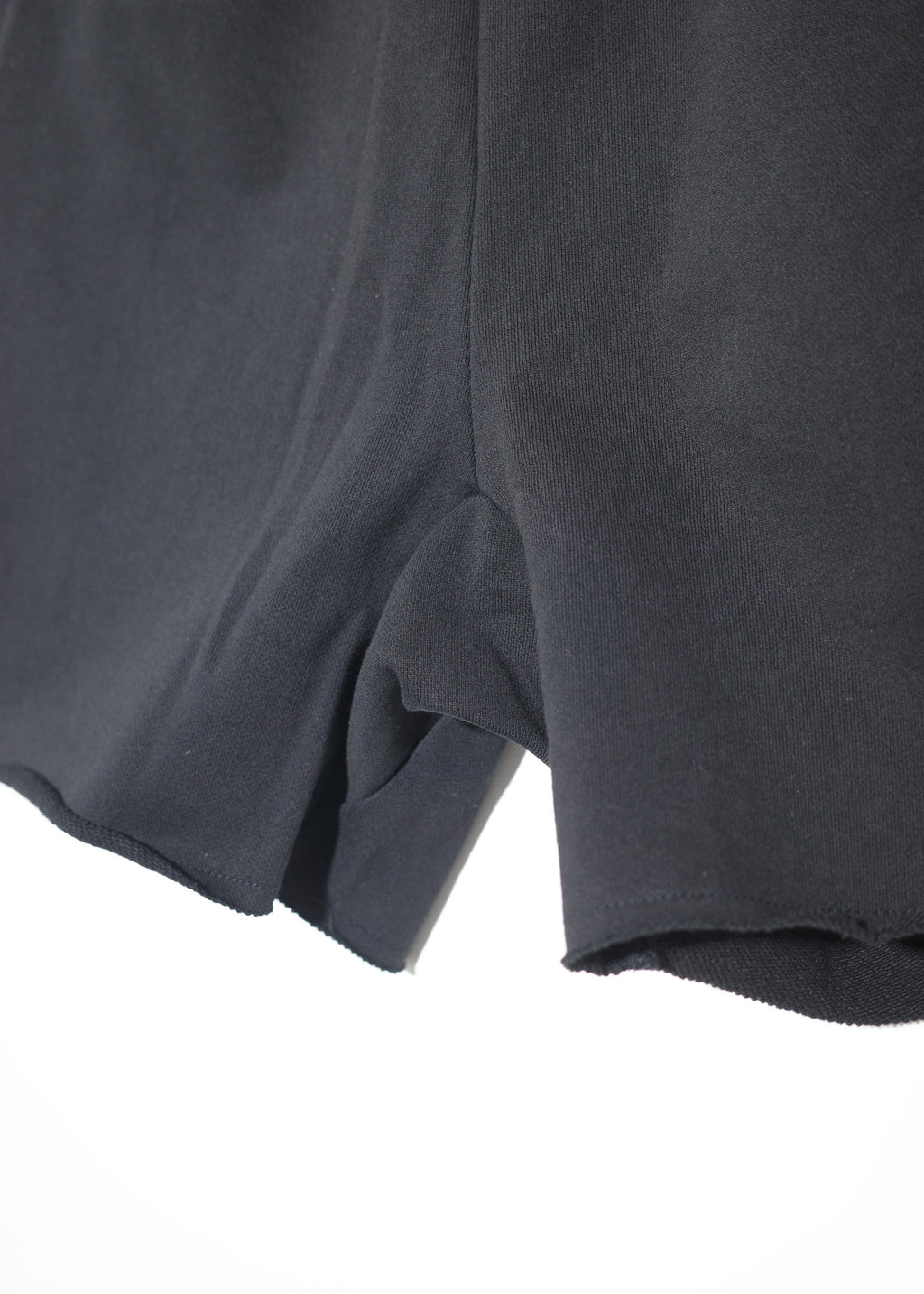 NISHIMOTO IS THE MOUTH WIDE SWEATSHORTS NIM-EWD12 BLACK