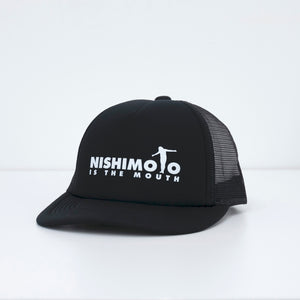 NISHIMOTO IS THE MOUTH LOGO MESH CAP NIM-G20 BLACK