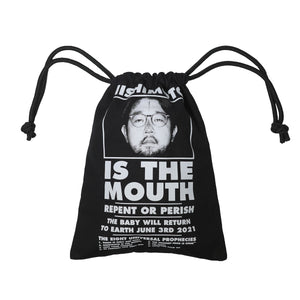 NISHIMOTO IS THE MOUTH BIG DRAWSTRING BAG NIM-G27 BLACK