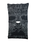 NISHIMOTO IS THE MOUTH KNIT BLANKET NIM-GBL BLACK