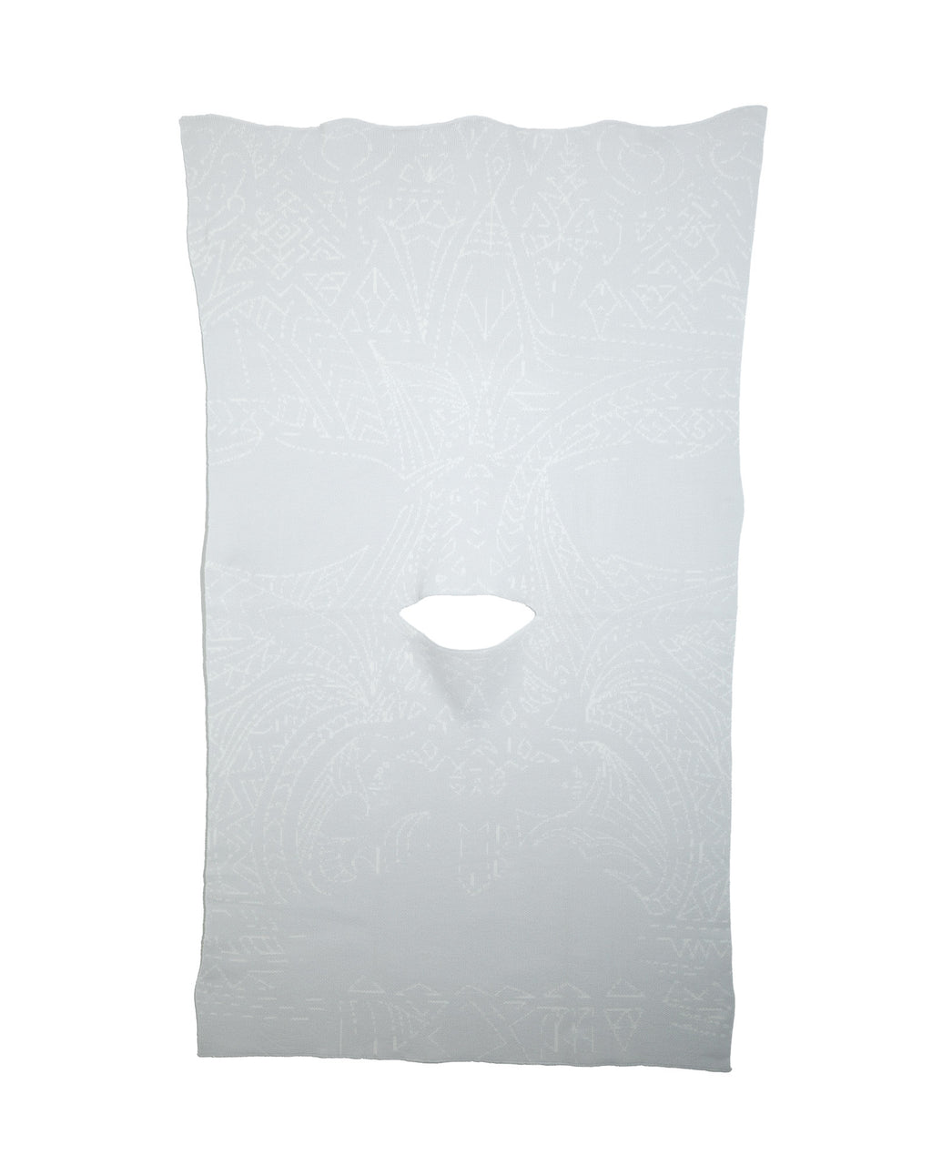 NISHIMOTO IS THE MOUTH KNIT BLANKET NIM-GBL GREY