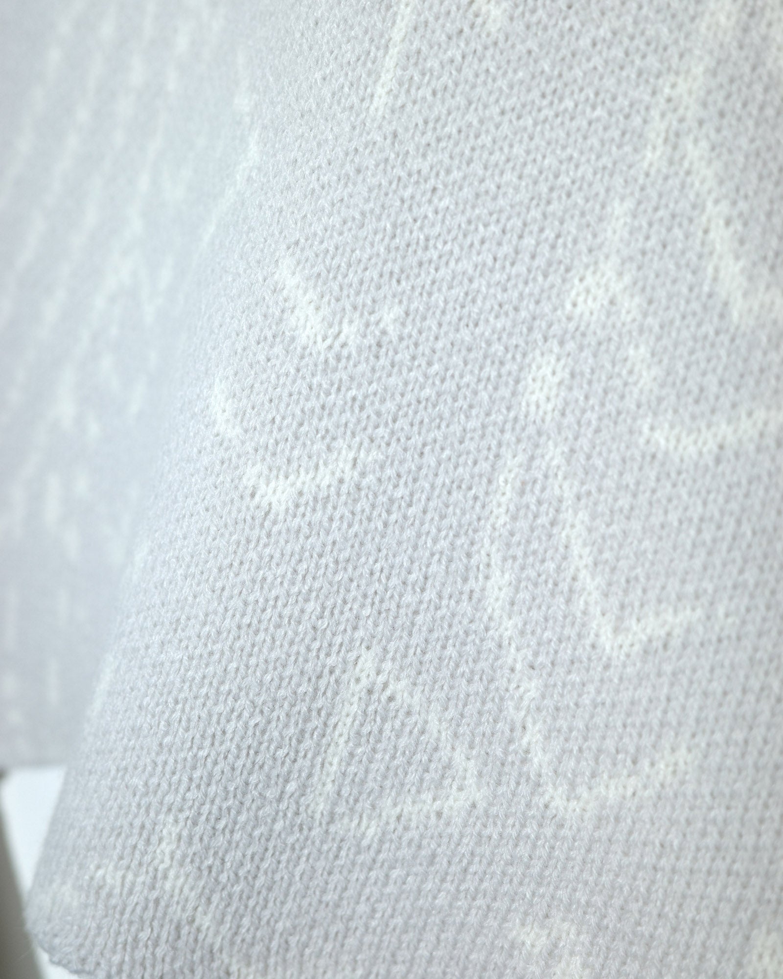 NISHIMOTO IS THE MOUTH KNIT BLANKET NIM-GBL GREY