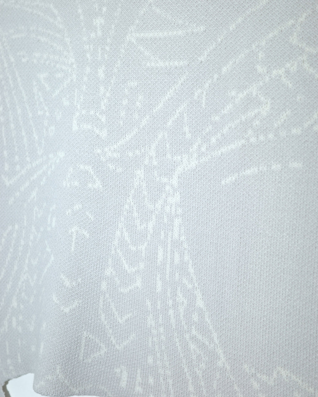 NISHIMOTO IS THE MOUTH KNIT BLANKET NIM-GBL GREY