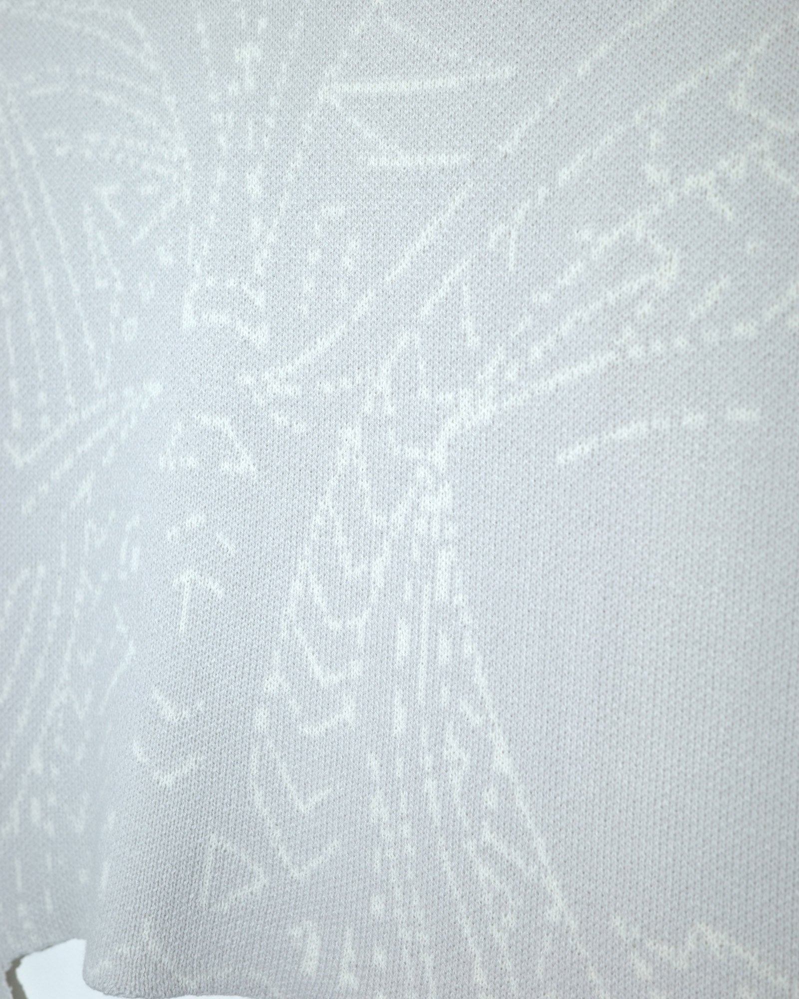 NISHIMOTO IS THE MOUTH KNIT BLANKET NIM-GBL GREY