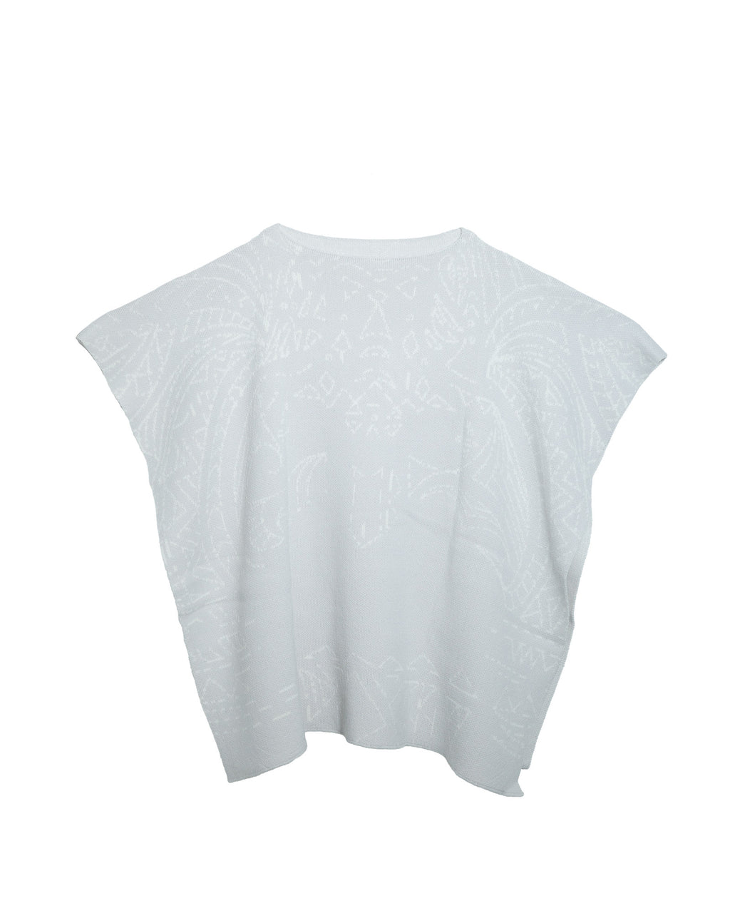 NISHIMOTO IS THE MOUTH KNIT BLANKET NIM-GBL GREY