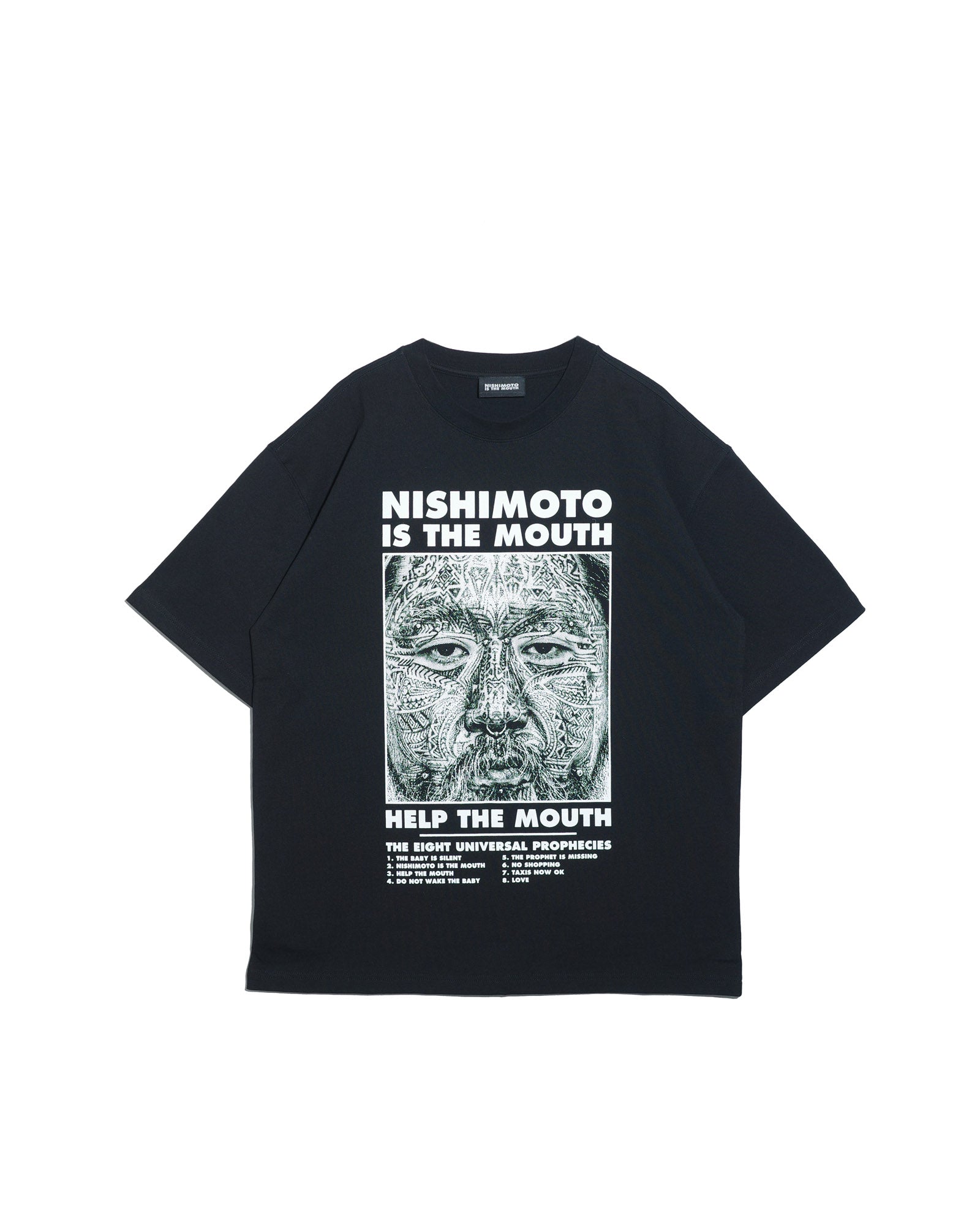 NISHIMOTO IS THE MOUTH  S/S TEE NIM-H11 BLACK