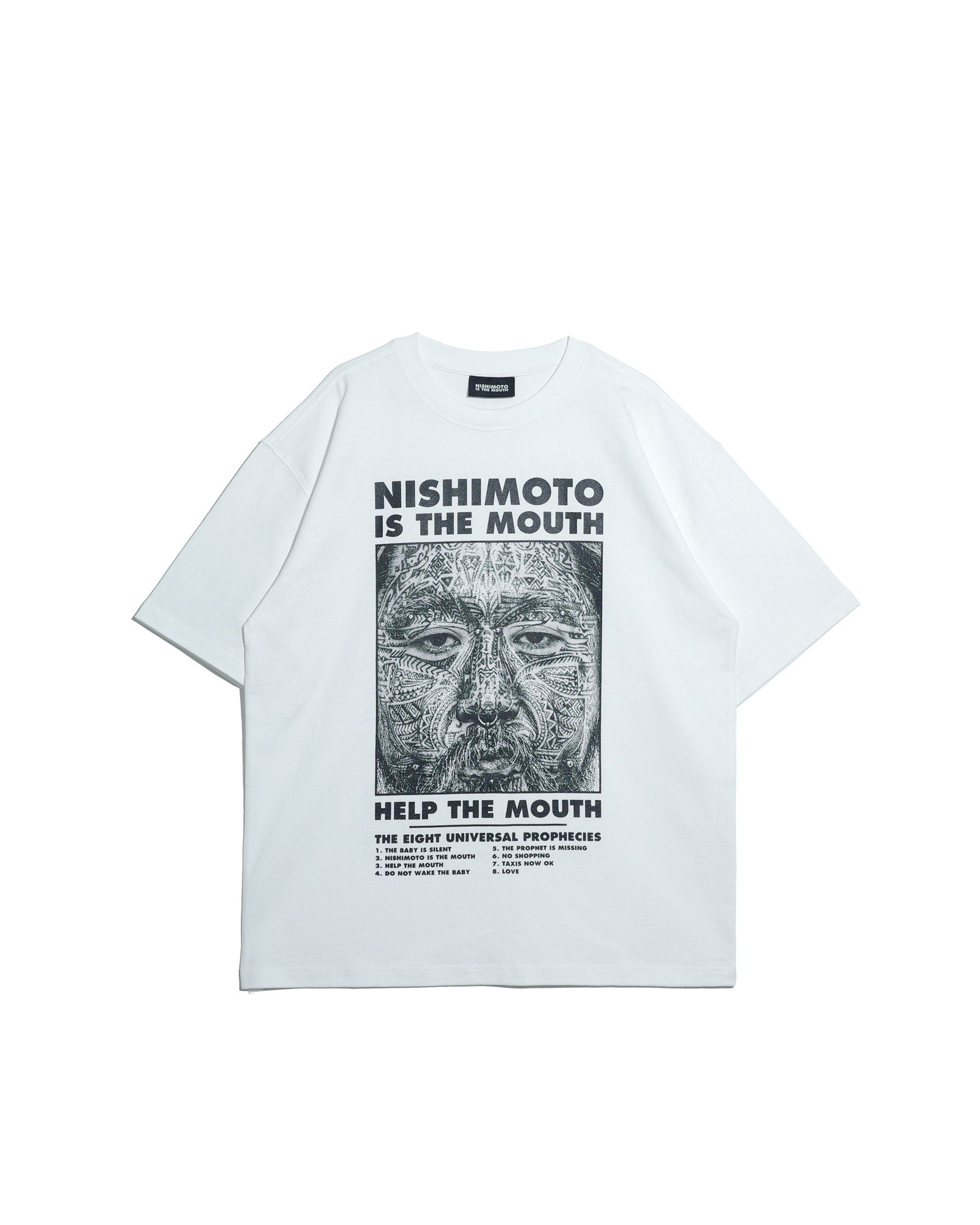 NISHIMOTO IS THE MOUTH  S/S TEE NIM-H11 WHITE