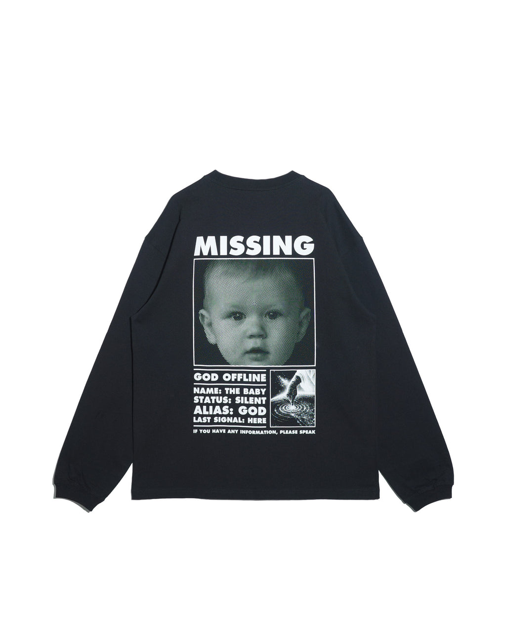 NISHIMOTO IS THE MOUTH  L/S TEE NIM-H12 BLACK