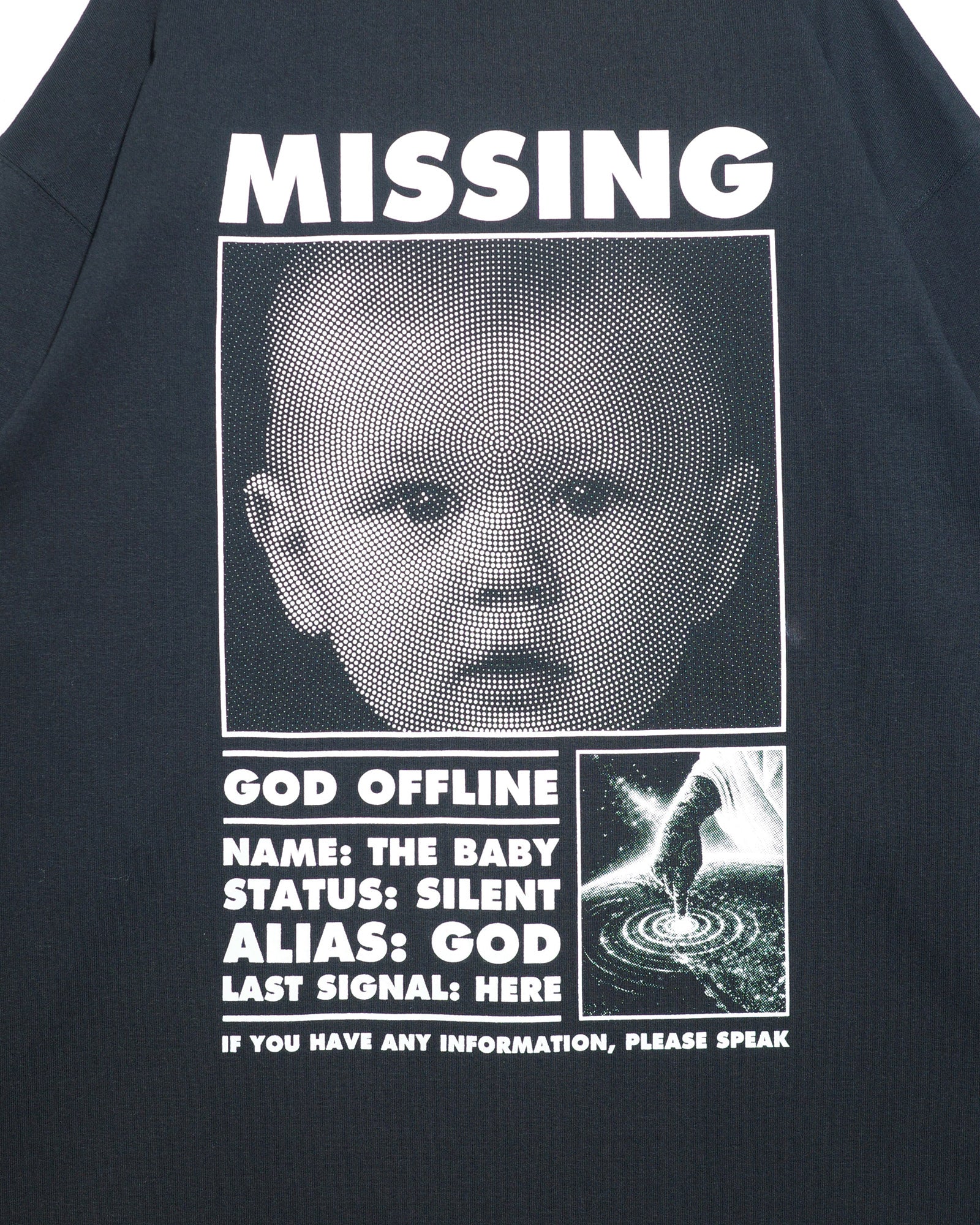 NISHIMOTO IS THE MOUTH  L/S TEE NIM-H12 BLACK
