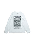 NISHIMOTO IS THE MOUTH  L/S TEE NIM-H12 WHITE