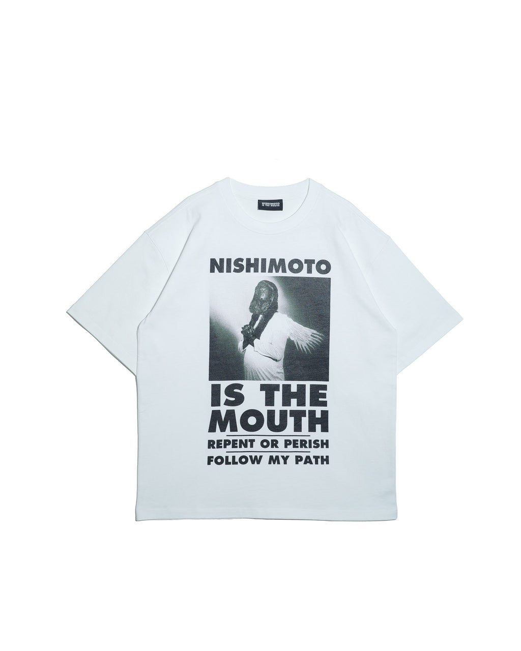 NISHIMOTO IS THE MOUTH  S/S TEE NIM-H21 WHITE