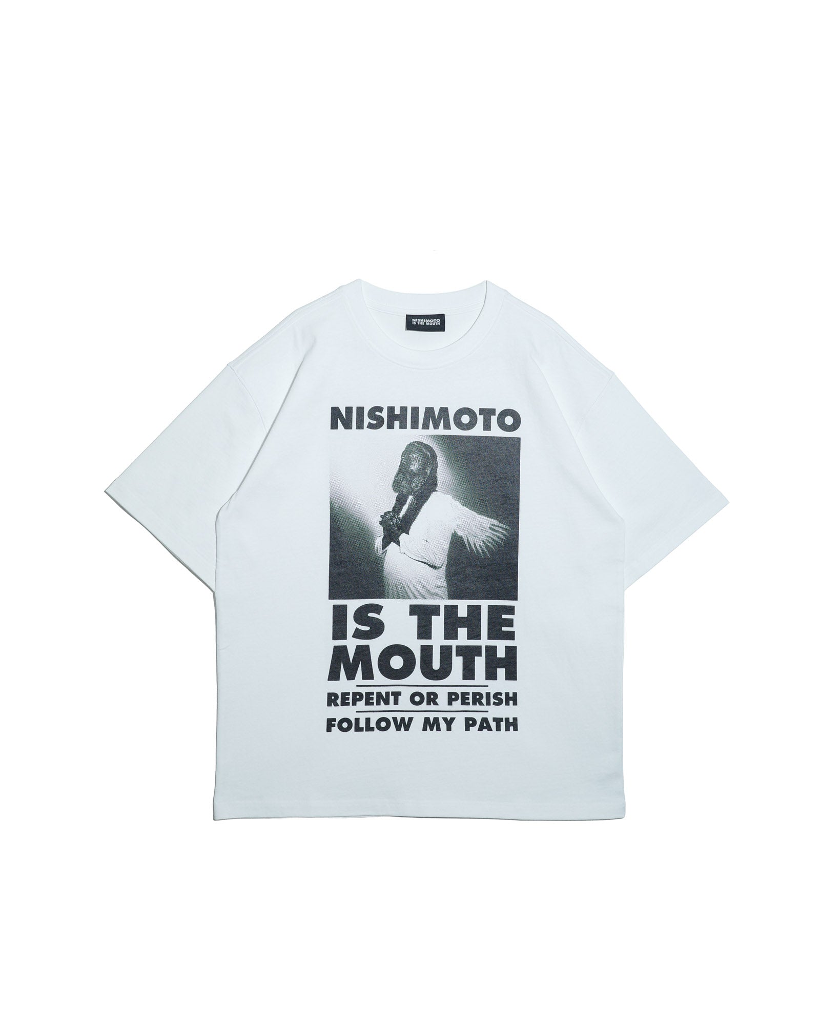 NISHIMOTO IS THE MOUTH  S/S TEE NIM-H21 WHITE