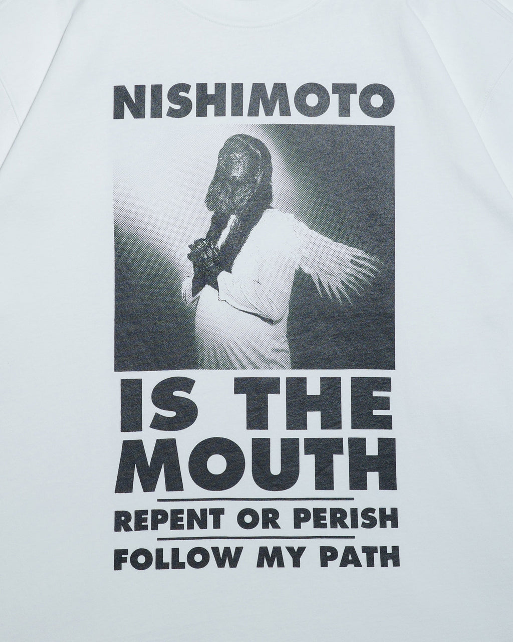 NISHIMOTO IS THE MOUTH  S/S TEE NIM-H21 WHITE