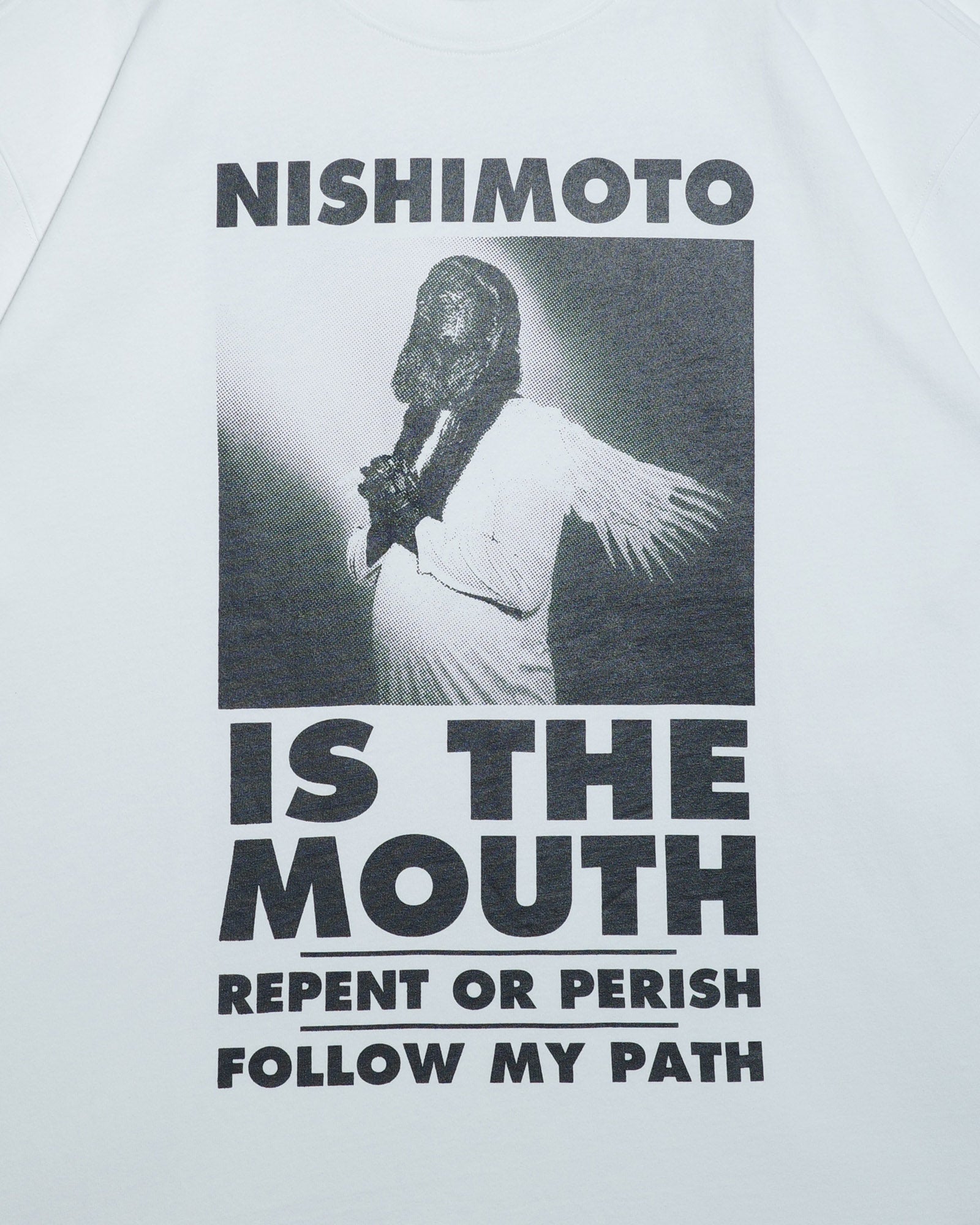 NISHIMOTO IS THE MOUTH  S/S TEE NIM-H21 WHITE