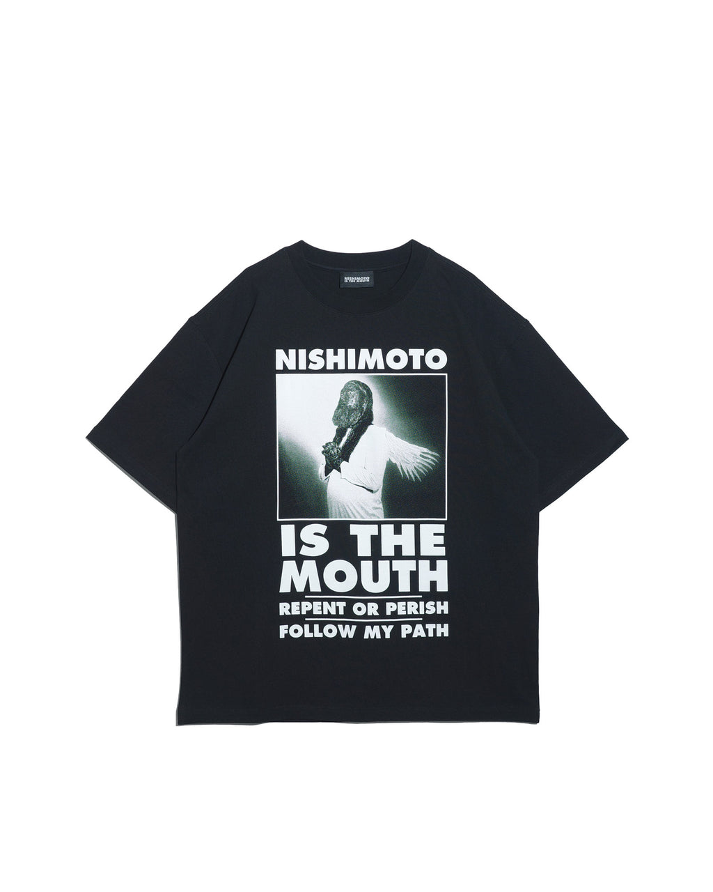 NISHIMOTO IS THE MOUTH  S/S TEE NIM-H21 BLACK