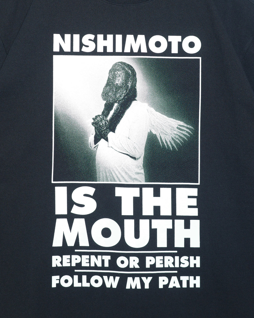 NISHIMOTO IS THE MOUTH  S/S TEE NIM-H21 BLACK