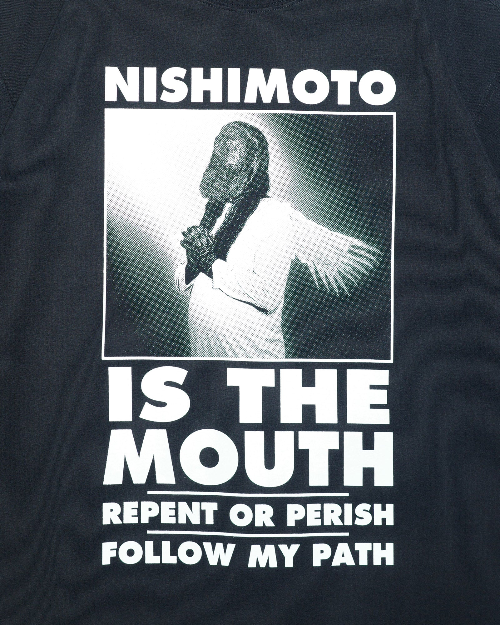 NISHIMOTO IS THE MOUTH  S/S TEE NIM-H21 BLACK
