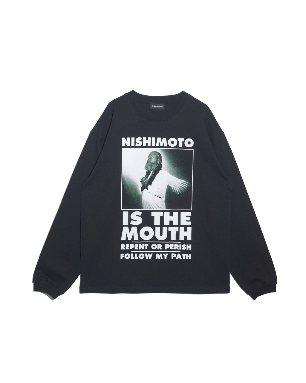 NISHIMOTO IS THE MOUTH  L/S TEE NIM-H22 BLACK