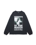 NISHIMOTO IS THE MOUTH  L/S TEE NIM-H22 BLACK