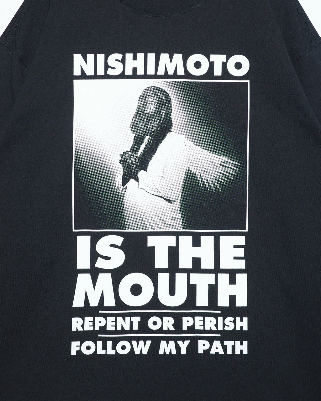 NISHIMOTO IS THE MOUTH  L/S TEE NIM-H22 BLACK