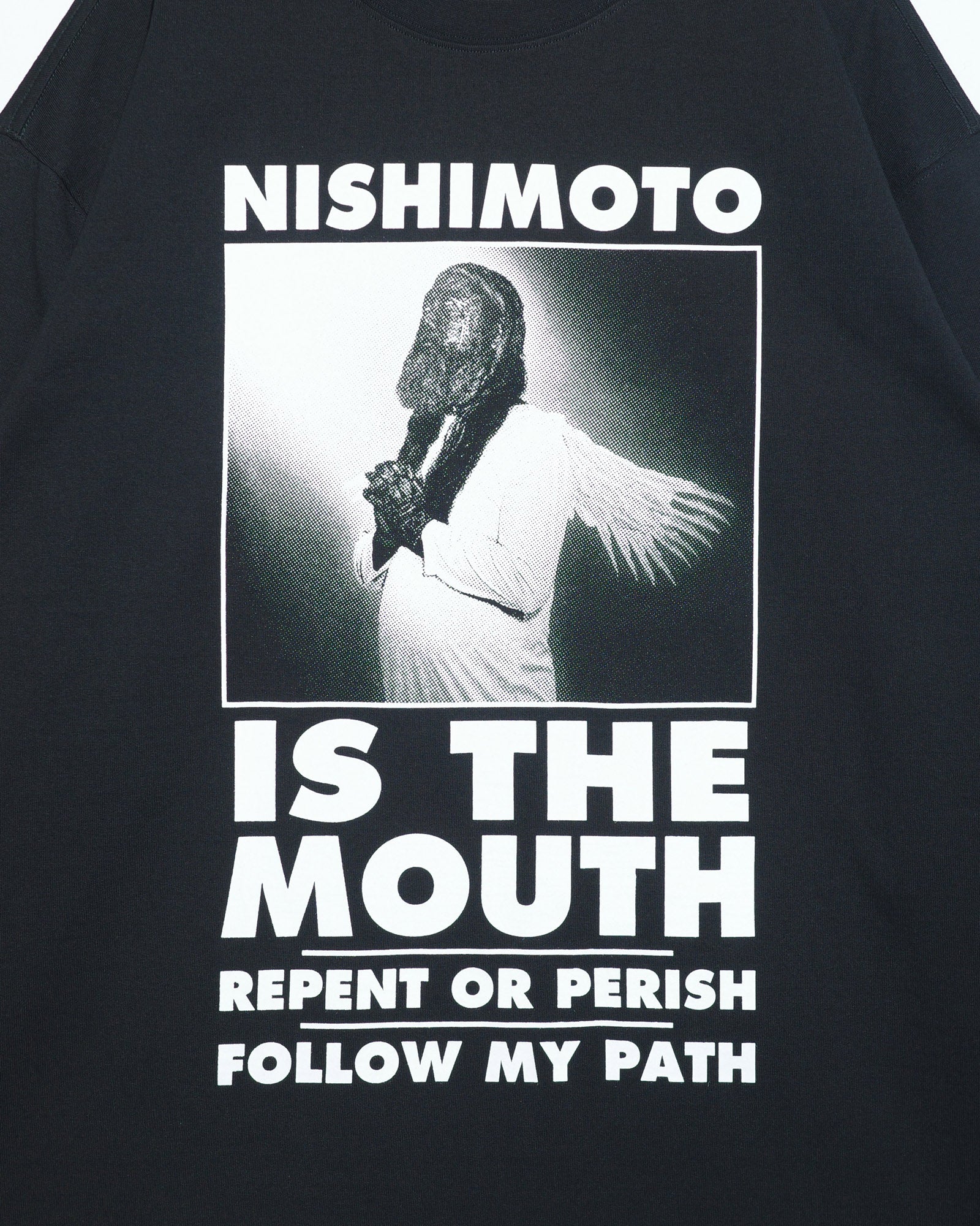 NISHIMOTO IS THE MOUTH  L/S TEE NIM-H22 BLACK