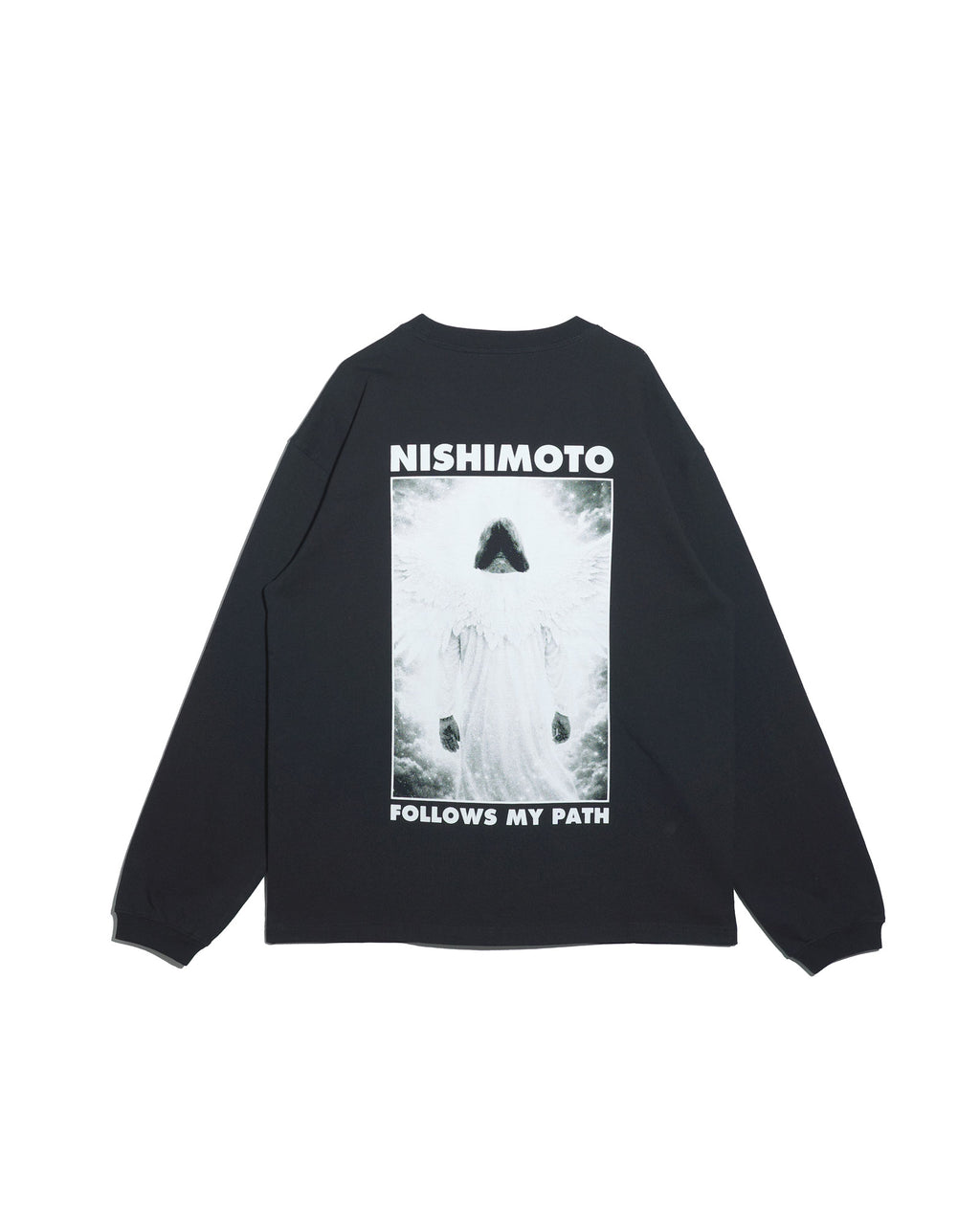 NISHIMOTO IS THE MOUTH  L/S TEE NIM-H22 BLACK