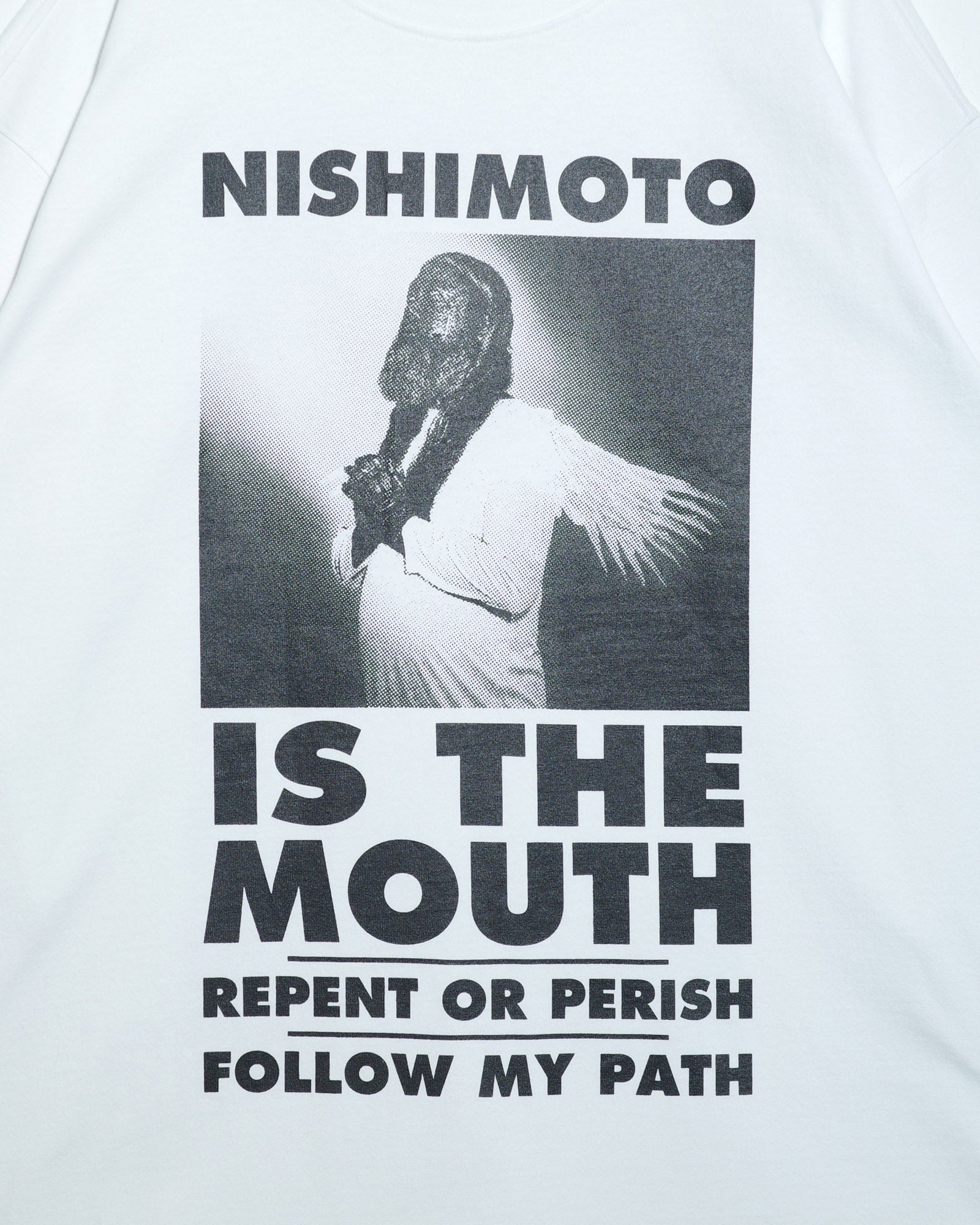 NISHIMOTO IS THE MOUTH  L/S TEE NIM-H22 WHITE