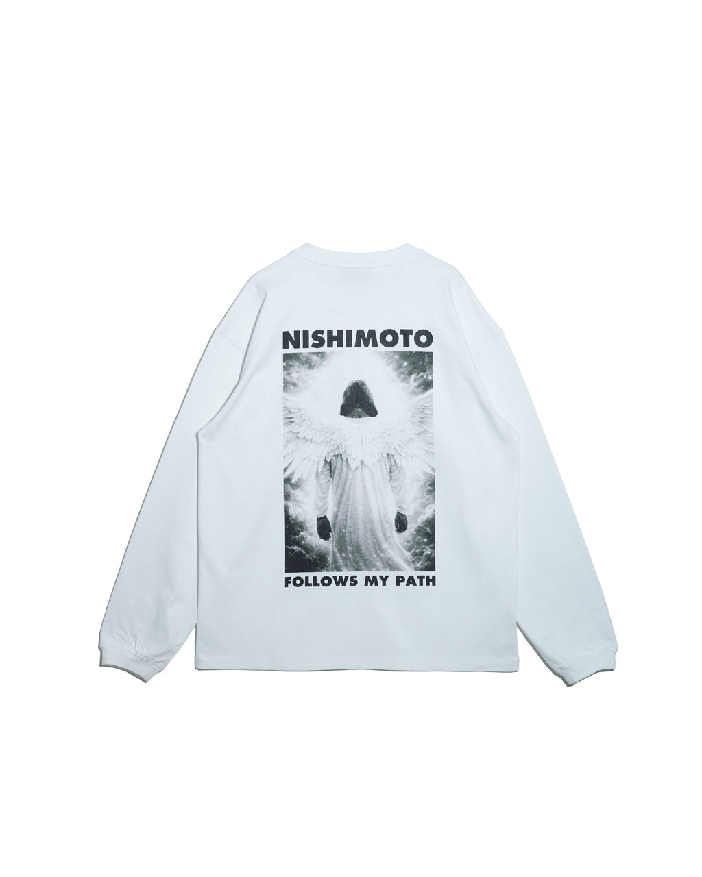 NISHIMOTO IS THE MOUTH  L/S TEE NIM-H22 WHITE