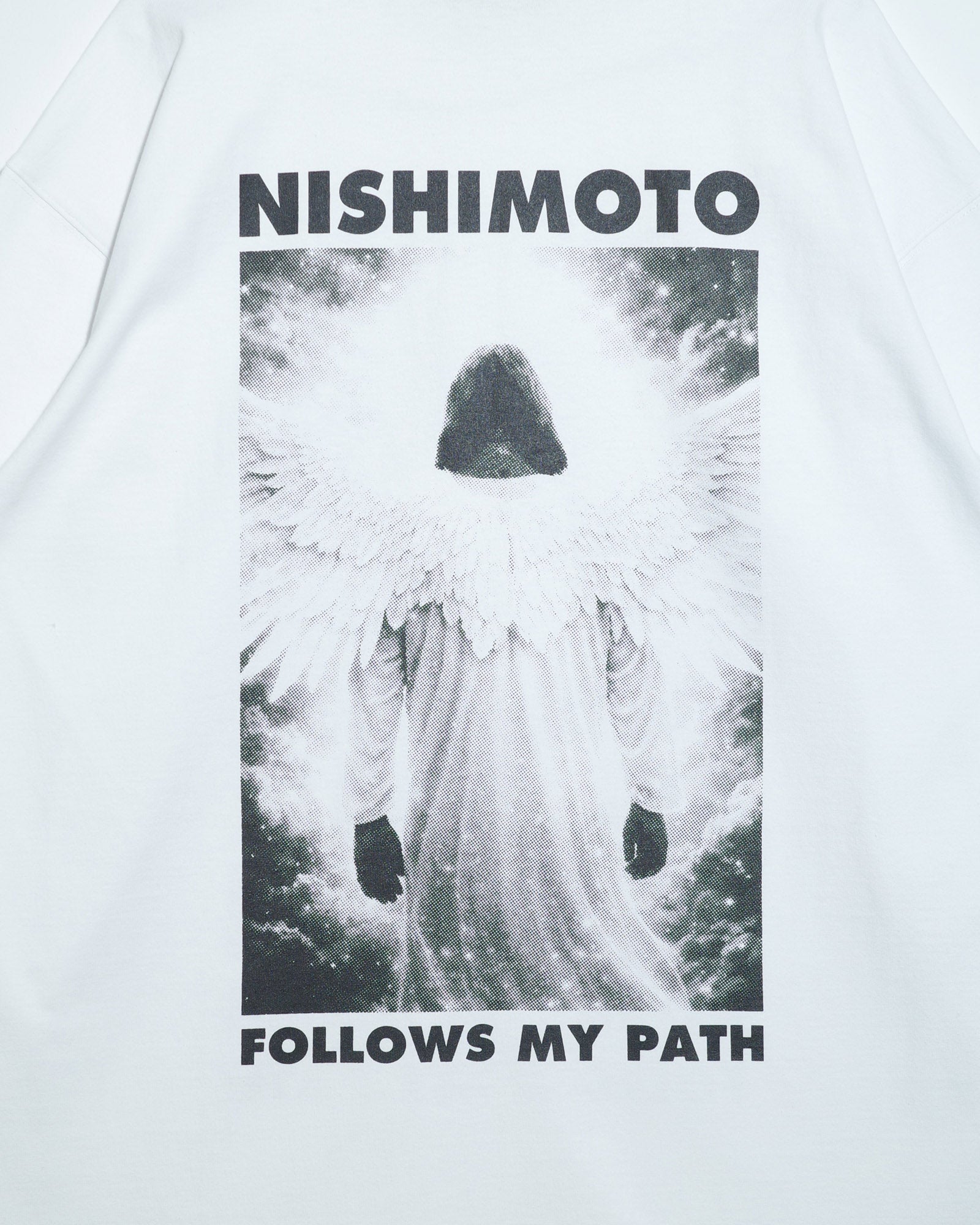 NISHIMOTO IS THE MOUTH  L/S TEE NIM-H22 WHITE