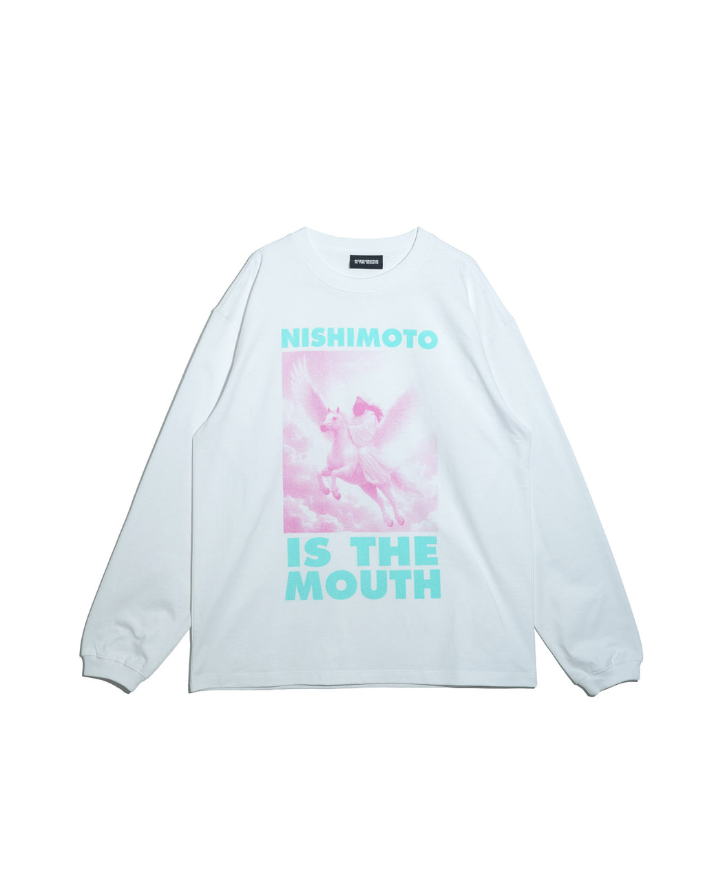 NISHIMOTO IS THE MOUTH  L/S TEE NIM-H32 WHITE